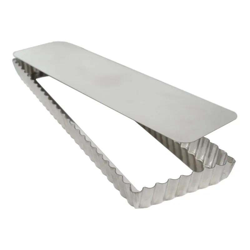 Gobel Rectangular Quiche Pan w/Removable Bottom, 13.8" x 4.3"
