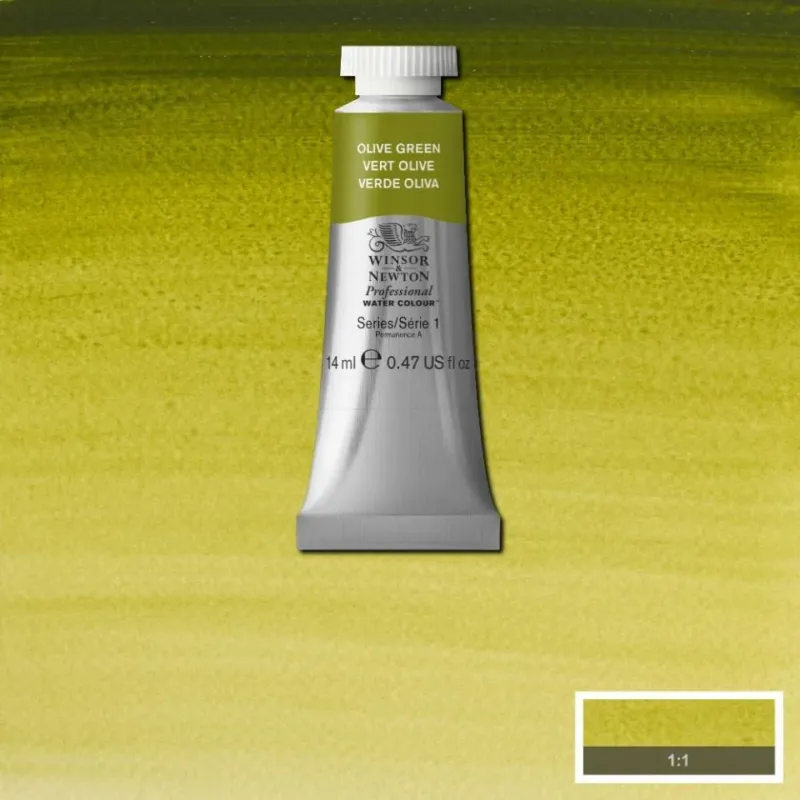Olive Green 14ml - S1 Professional Watercolour
