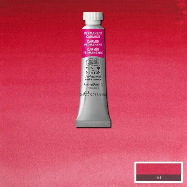 Winsor & Newton Professional Watercolour Series 3 5ml - Permanent Carmine