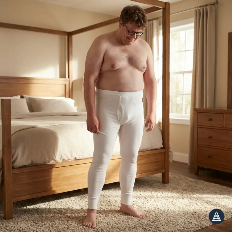 129403 Feinripp lange Unterhose