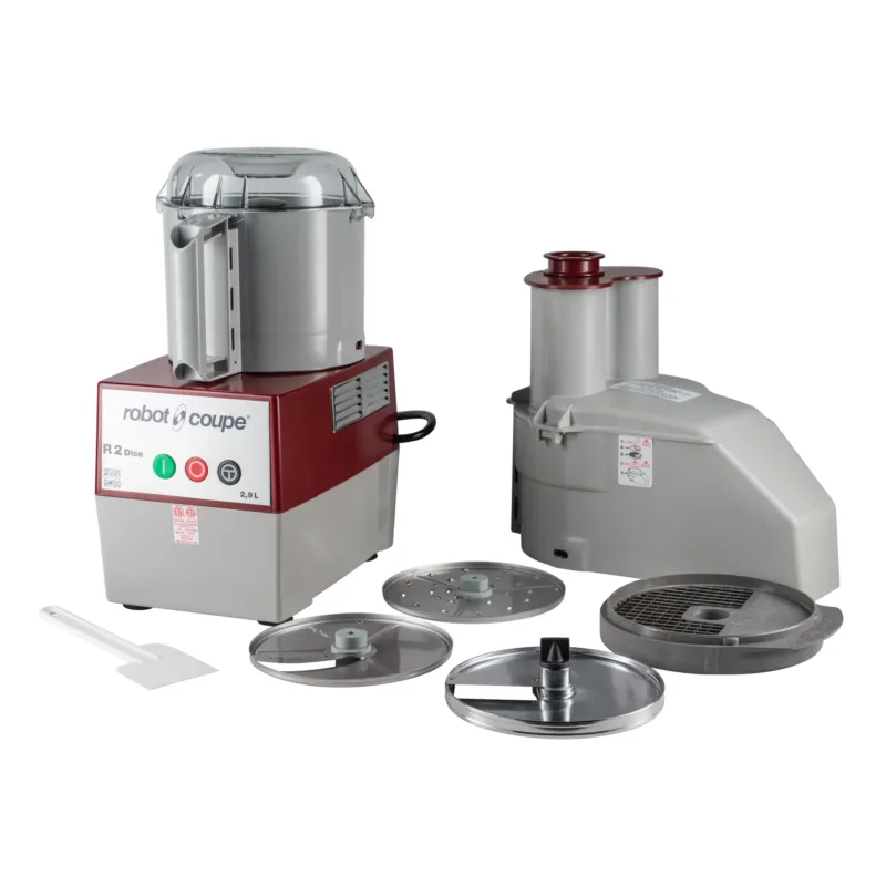 Robot Coupe R2Dice Combination Food Processor, 2 HP, 120V