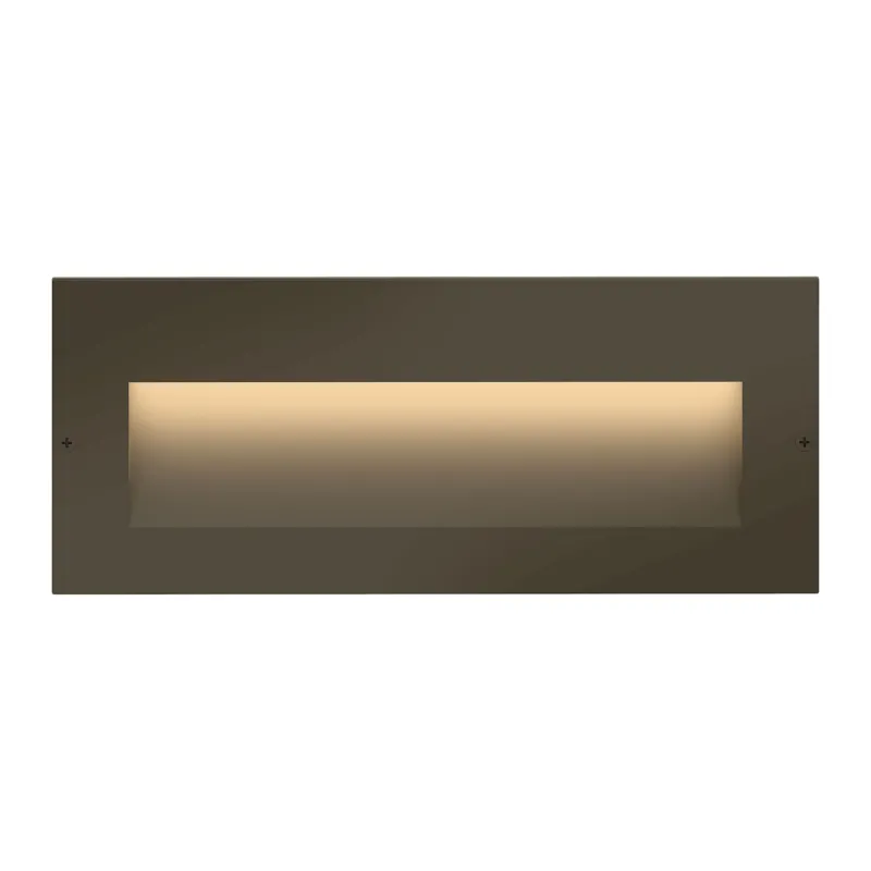Taper 8.5" Outdoor Step and Deck Sconce | Horizontal