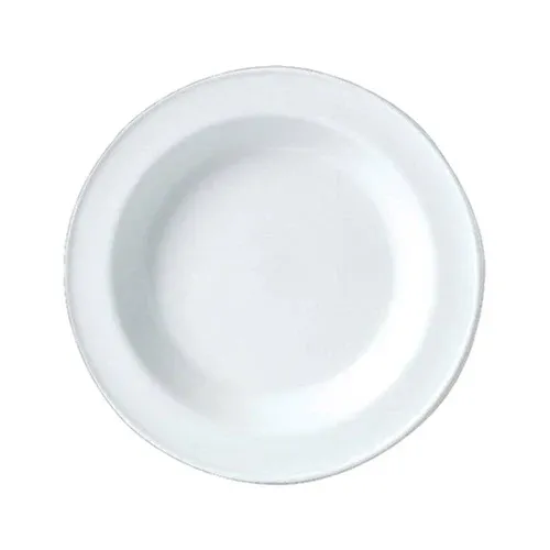 Steelite Simplicity Rimmed Soup Plate, 8.5", White (24-pack)