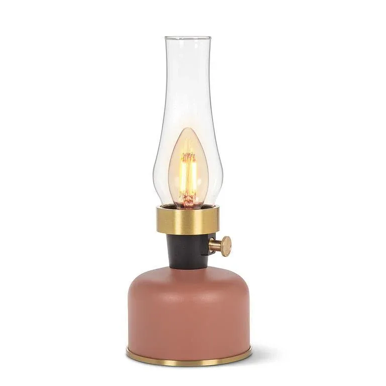 Kindred Cordless Chimney LED Lantern | Terracotta