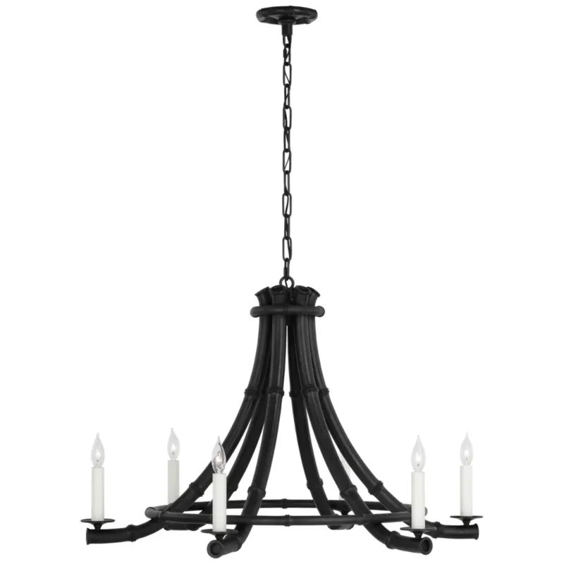 Alana 39" Chandelier | French Rust