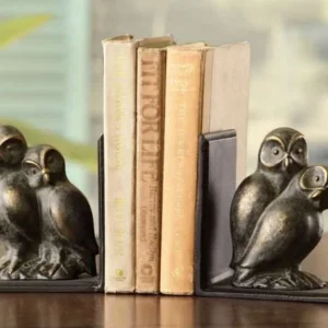 Loving Owls Bookends By SPI Home | Bookends | Modishstore