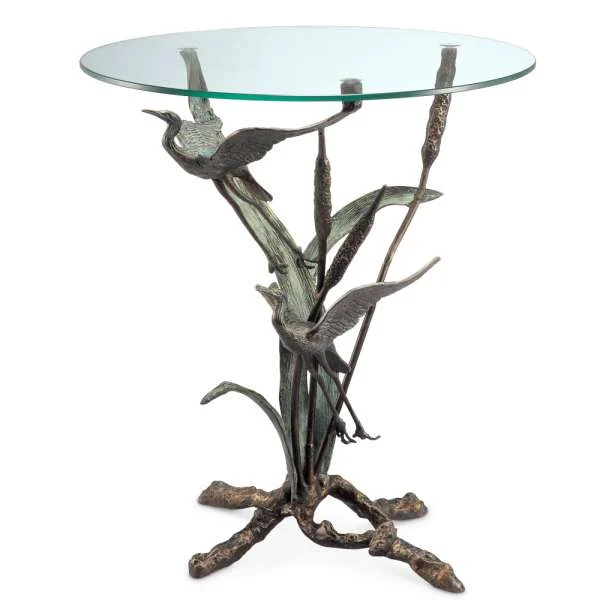 Crane Pair in Flight End Table By SPI Home | End Tables | Modishstore