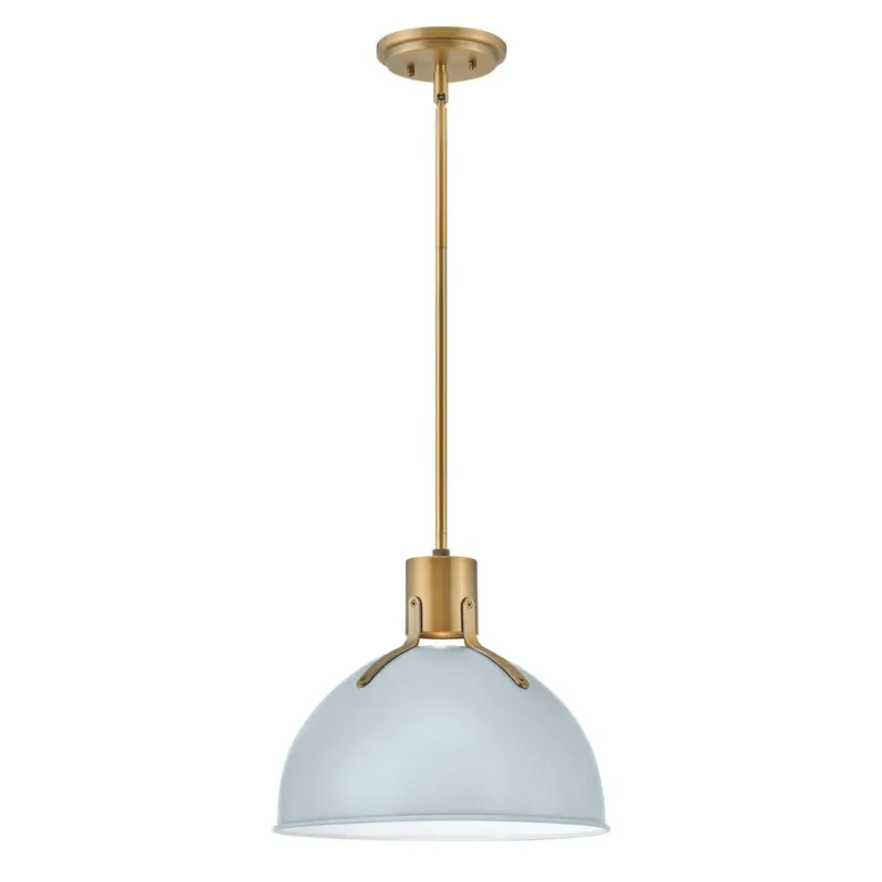 Argo 14" LED Pendant | Pale Blue