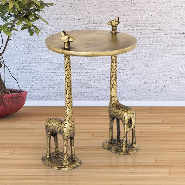Giraffe Pair End Table By SPI Home | End Tables | Modishstore