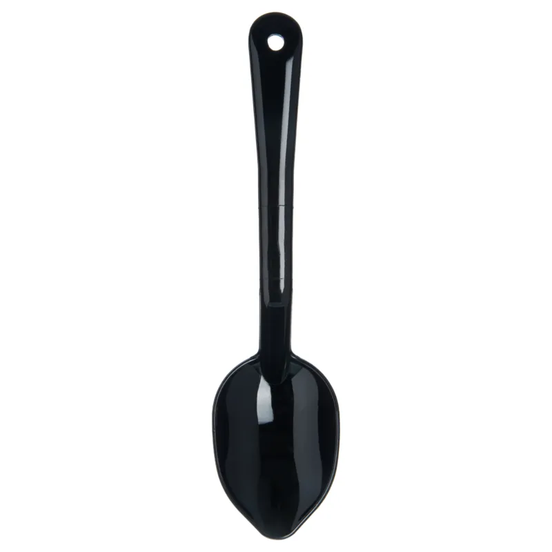 Carlisle Solid Serving Spoon, Black