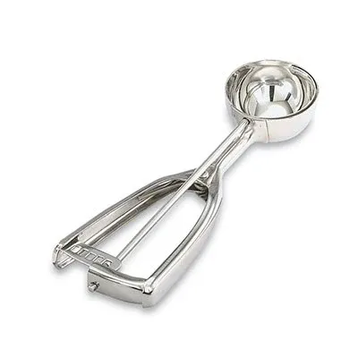 Vollrath | Round Squeeze Disher, Stainless Steel - ChefEquipment.com