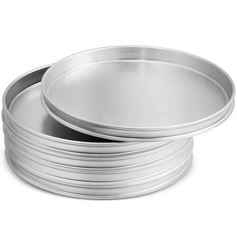 Crown Rim Stacking Pizza Pan, Aluminum
