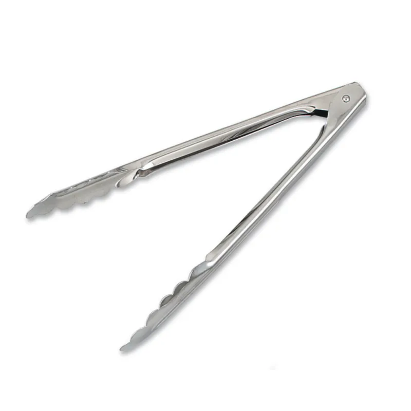 Browne | Utility Tongs, Stainless Steel Mirror Finish, 1.0mm - ChefEquipment.com