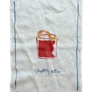 Negroni - Slightly Bitter Linen Teatowel