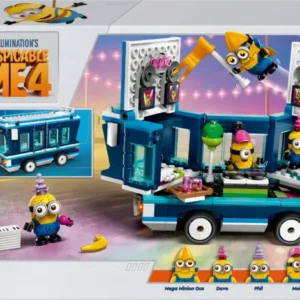 Lego Despicable Me 4 Minions Music Party Bus