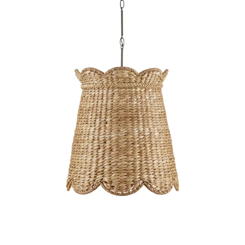Annabelle 21" Pendant | Water Hyacinth