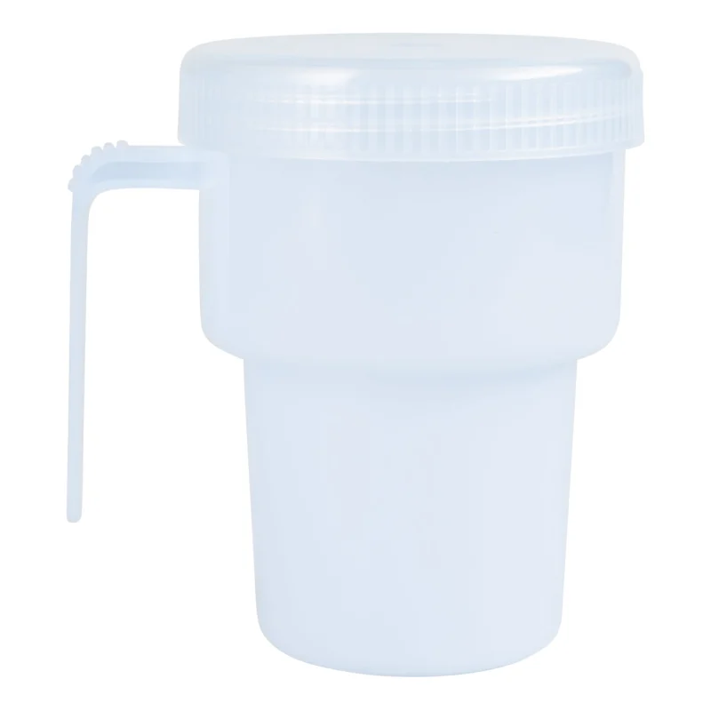BIOS Spill Proof Kennedy Cup with Screw On Lid and Handle, 7 oz, Assorted Colours
