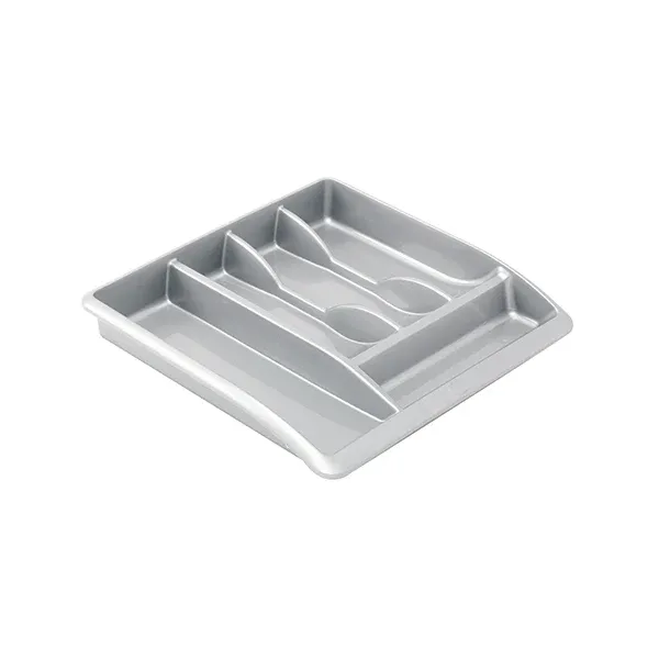 Addis Cutlery Tray Metallic Grey 510855