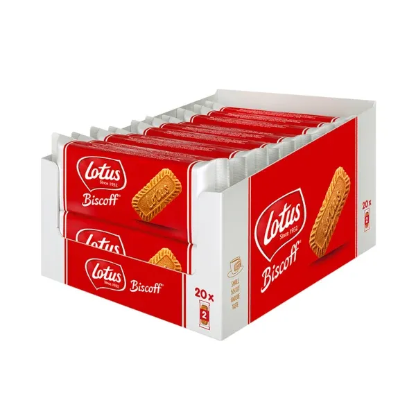Lotus Biscoff XL Twin Pack x20 Per Box (Pack of 6) 70101886