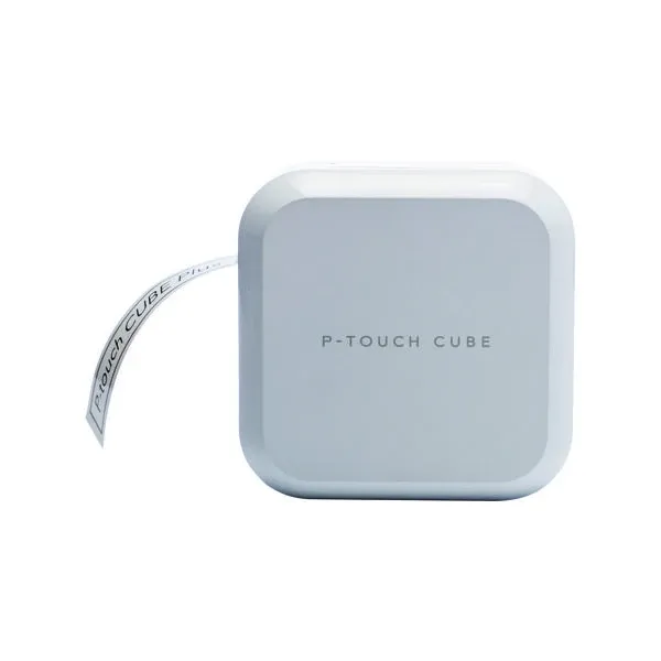 Brother P-touch Cube Plus Label Printer with Bluetooth White PT-P710BTHZ1