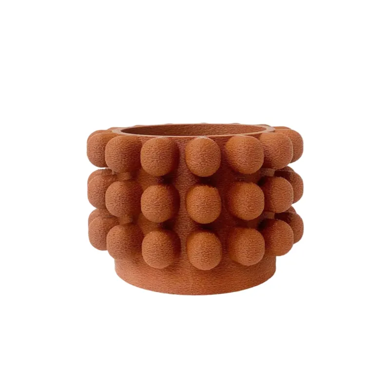 Mono | Plant Pot 02 | Burnt Ochre