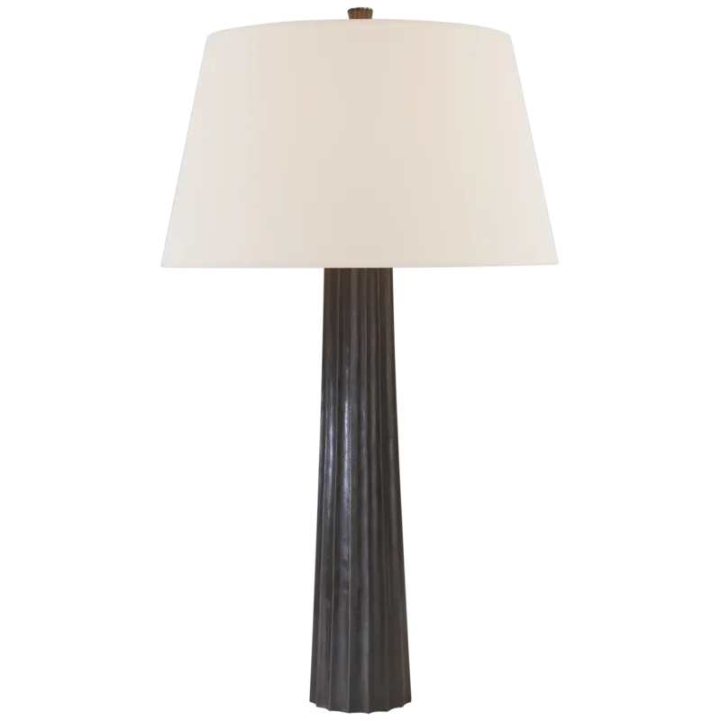 Fluted Spire LED Cordless Table Lamp
