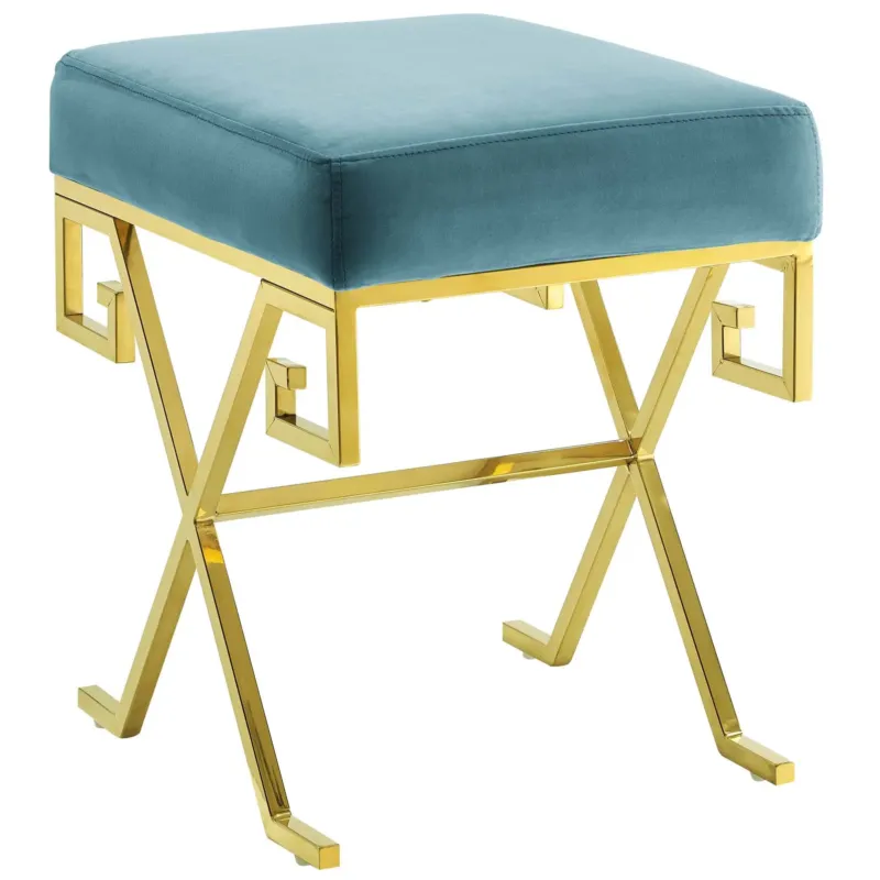 Modway Twist Velvet Bench - EEI-2877 | Benches | Modishstore - 1