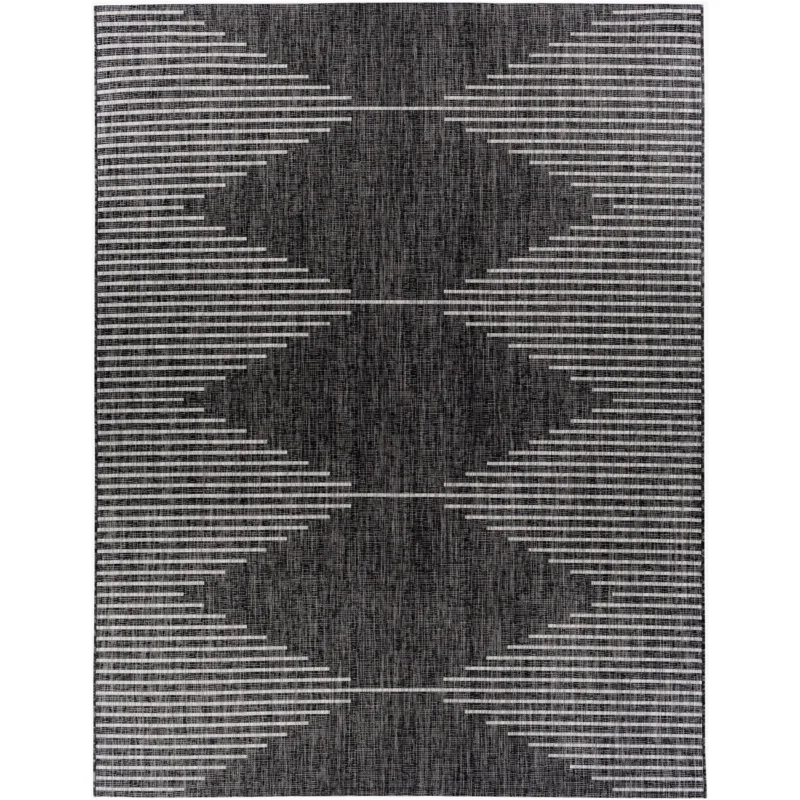 Eagean Indoor/Outdoor Rug 2348 | Charcoal