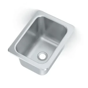 Vollrath 101-1-2 Sink, Single Bowl, 13" x 17" x 10", Stainless Steel