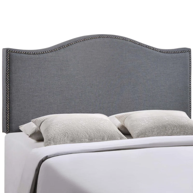 Modway Curl Queen Nailhead Upholstered Headboard - MOD-5206 | Headboards | Modishstore - 1