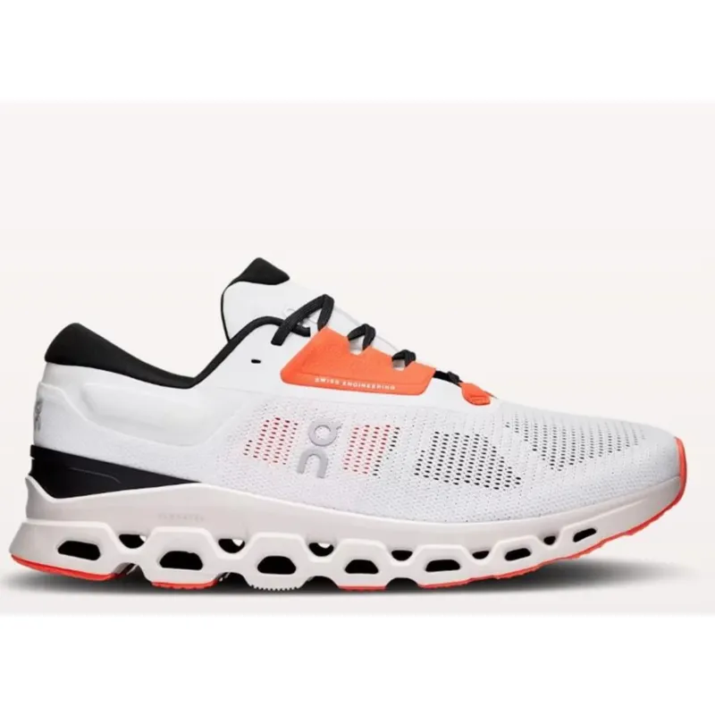ON Cloudstratus 3 Herren Laufschuhe White Sand