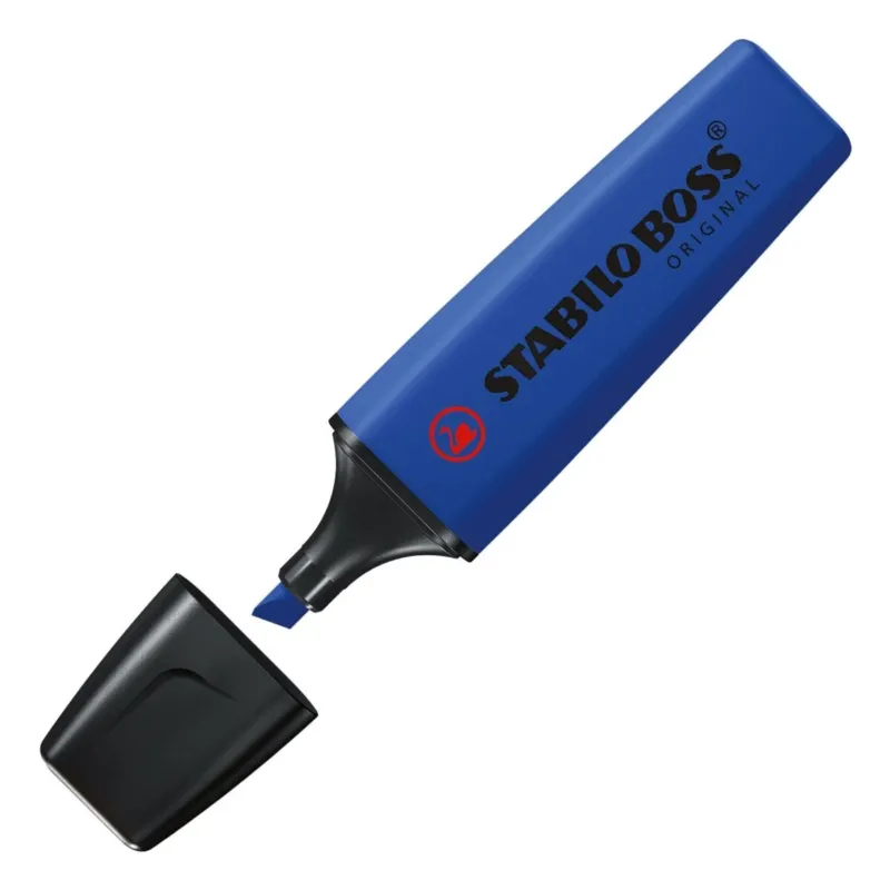 STABILO BOSS ORIGINAL Textmarker Ultramarinblau - nachfullbar