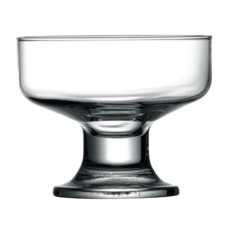 Pasabahce Round Footed Sundae Dish, 4" (24-pack)