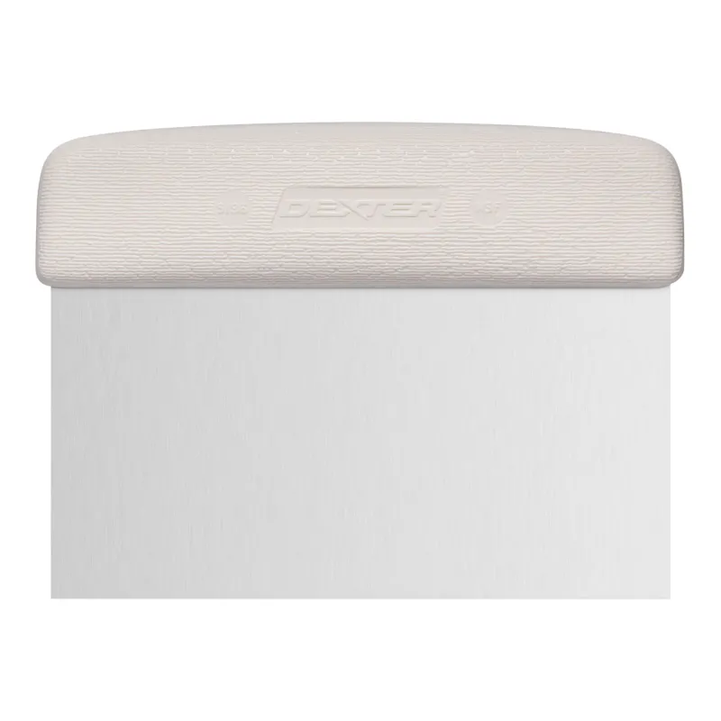 Dexter Dough Cutter/Scraper, 6" x 3", White