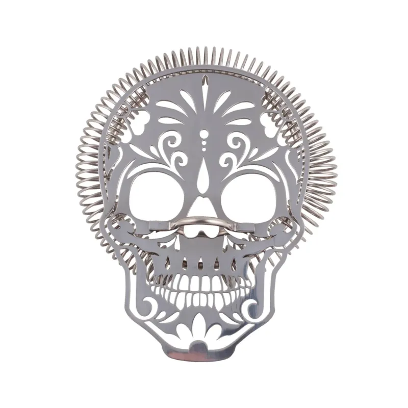 BarConic® Stainless Steel Strainer - Sugar Skull