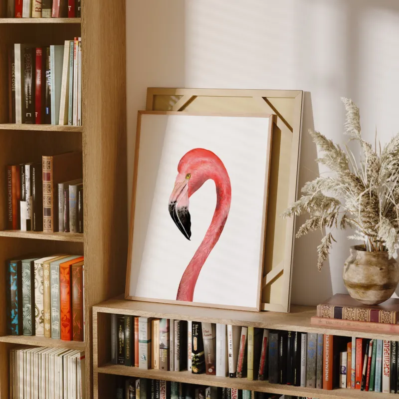 Fahari | Flamingo | Limited Edition Fine Art Print