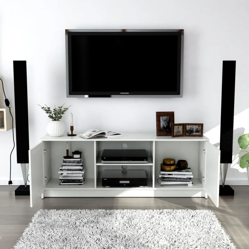 Ashley 63" TV Stand By Anderson Teak | TV Stands | Modishstore
