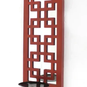 Screen Gems Red Candle Holder - Set of 2 - WD-115 | Candle Holders | Modishstore