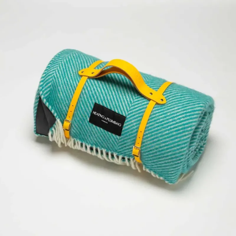 Pure New Wool Picnic Blanket - Cornish Cove