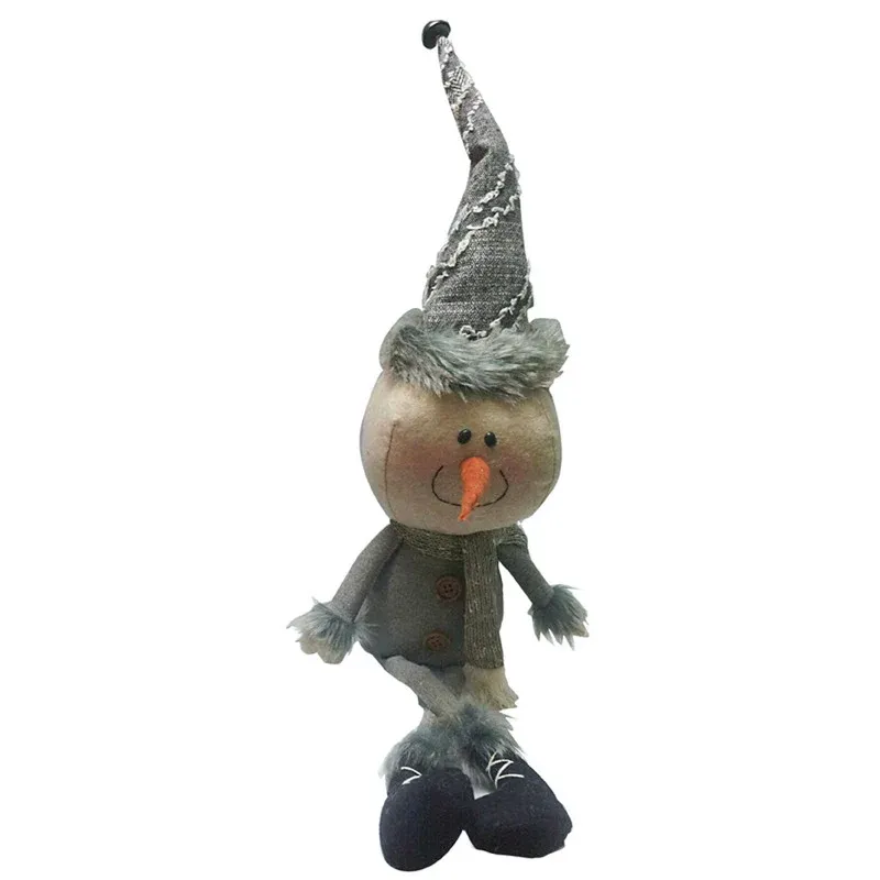 A&B Home Holiday Sitting Snowman - Grey - Set Of 2 | Holiday | Modishstore
