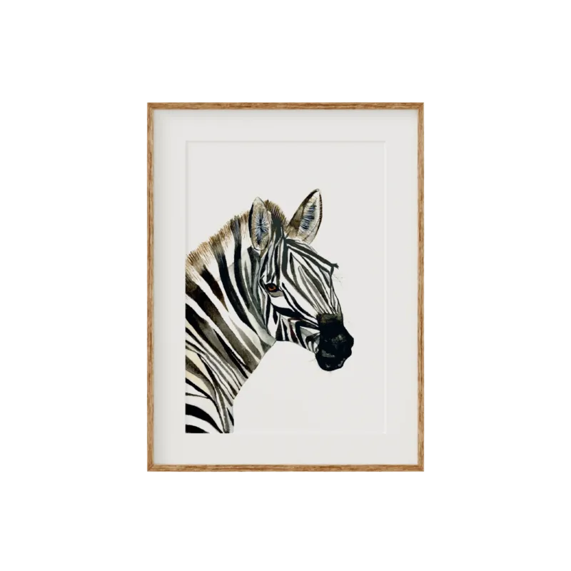 Zahara | Zebra | Limited Edition Fine Art Print