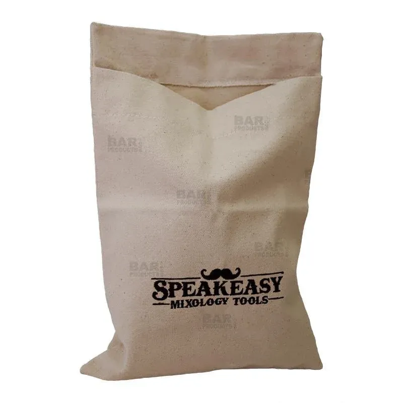Vintage Style Lewis Canvas Ice Crushing Bag - Speakeasy