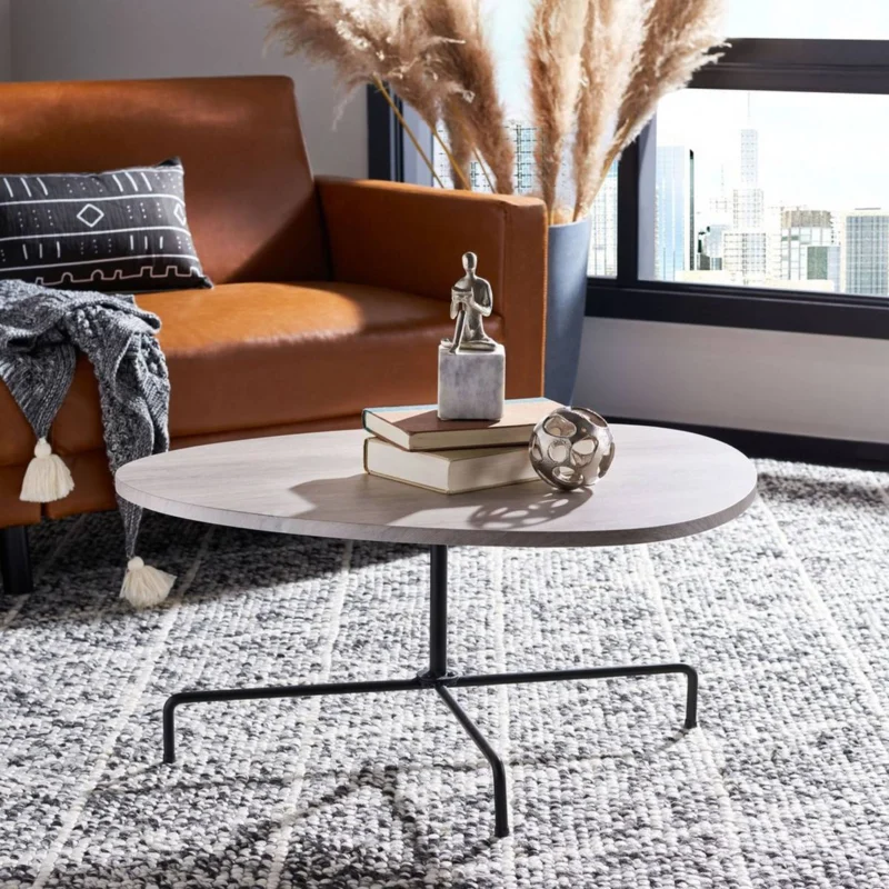 Safavieh Berlin Tripod Coffee Table | Coffee Tables | Modishstore - 1
