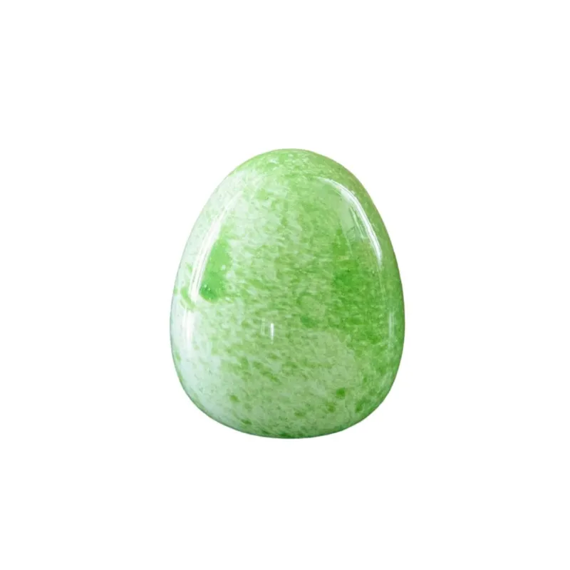 Anthologist Glass Easter Egg, Green, Small