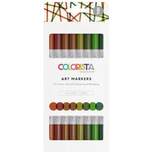 Colorista - Art Marker - Natural Tones 8pc